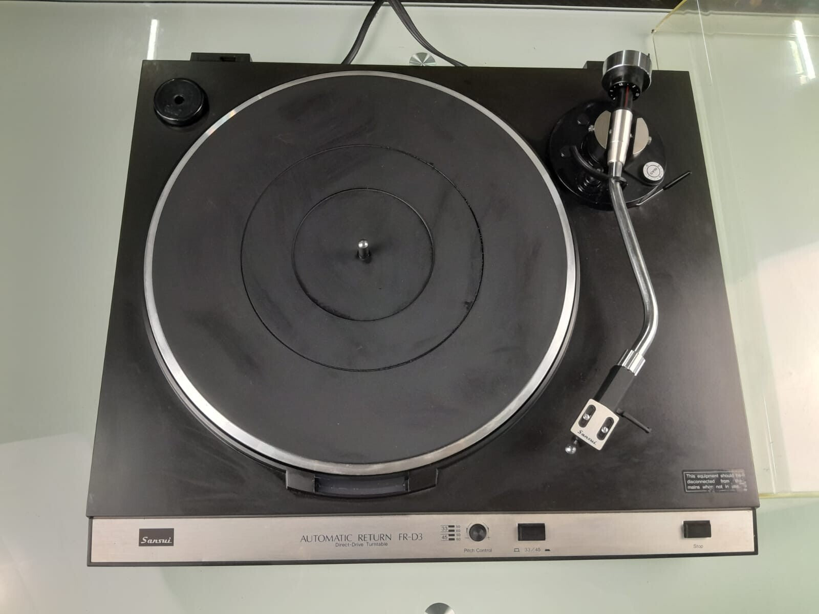 SANSUI FR D3 TURNTABLE