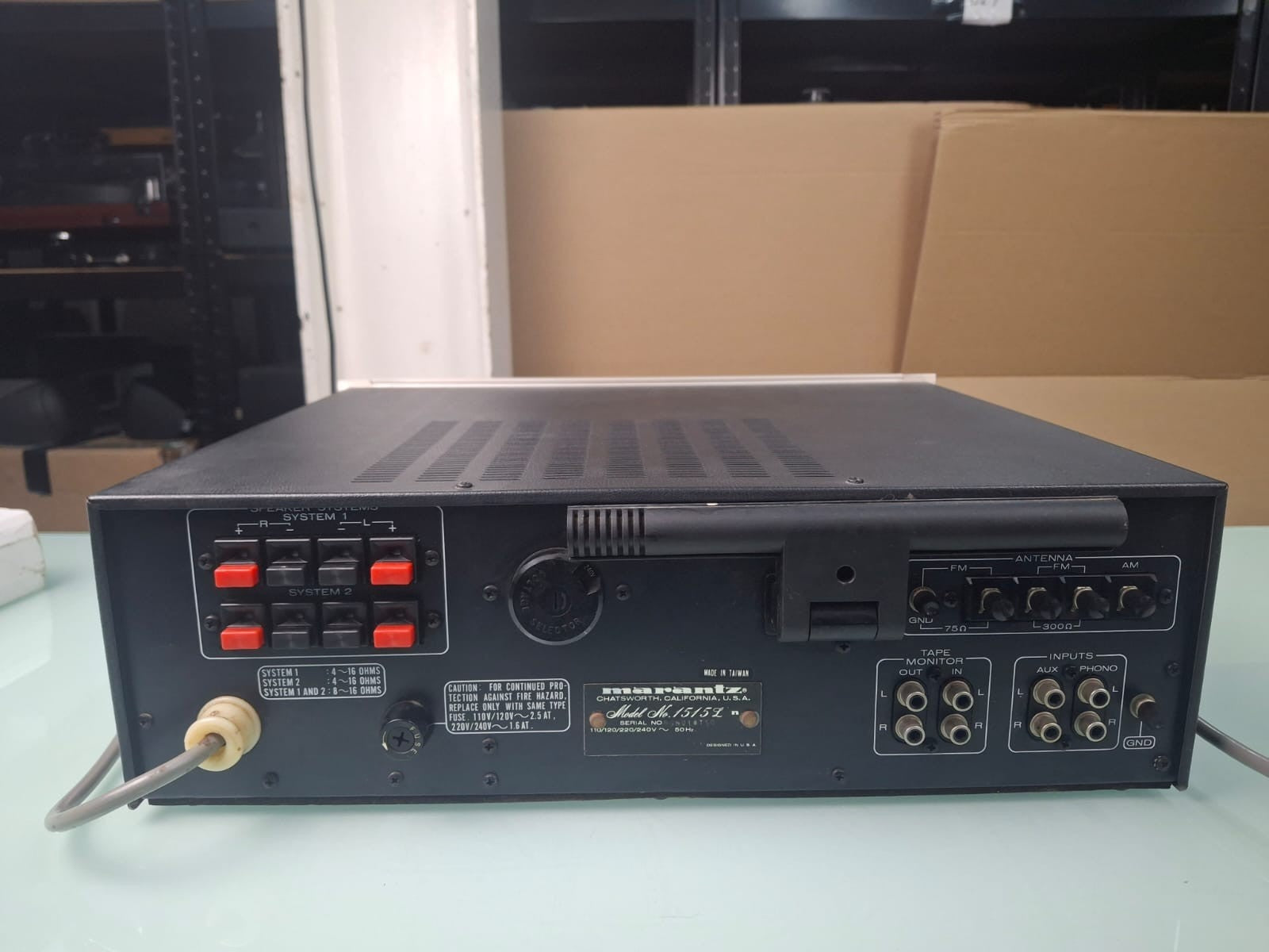 MARANTZ 1515L MW / LW / FM STEREO RECEIVER