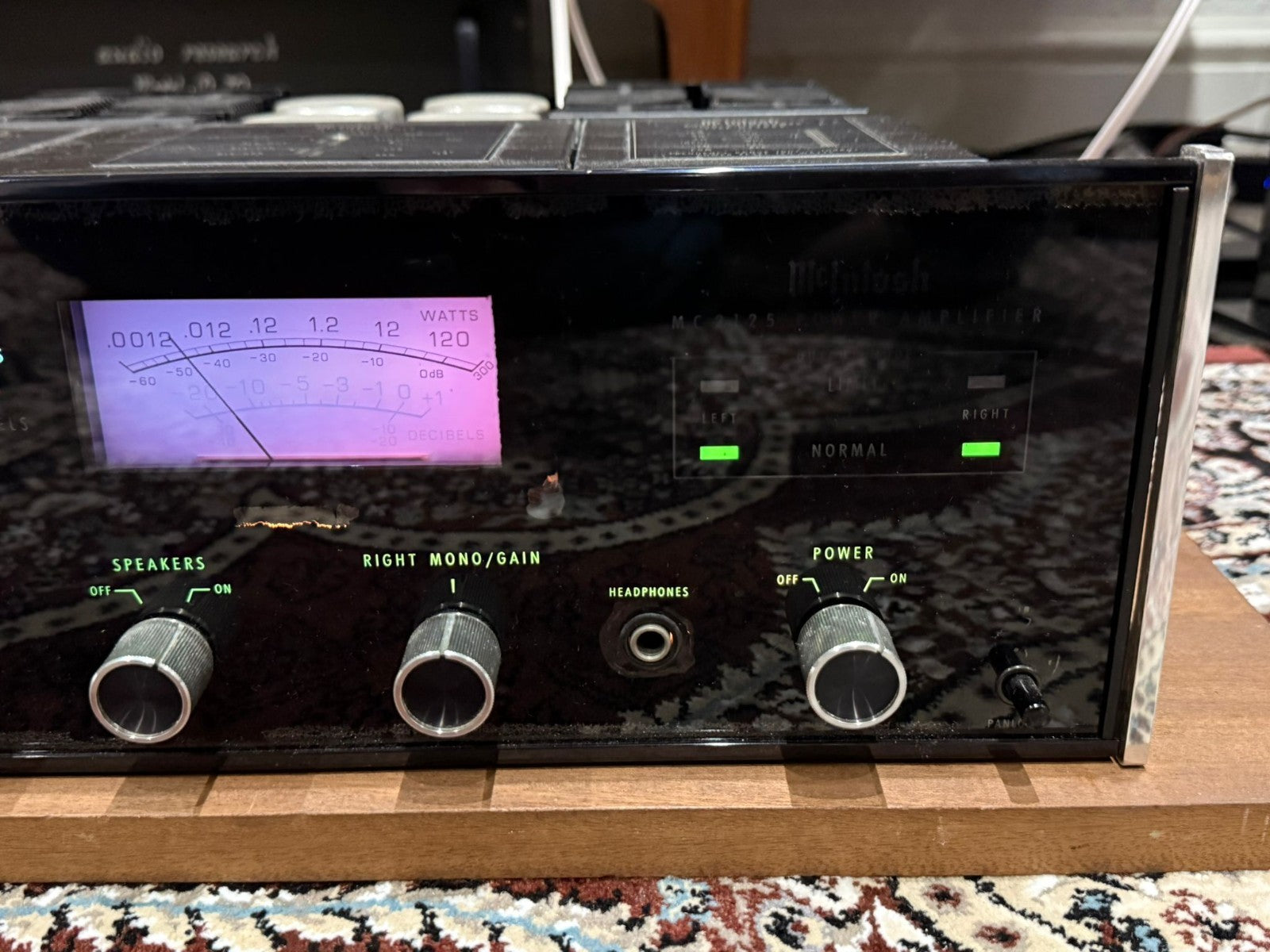 MCINTOSH MC2125 STEREO POWER AMPLIFIER
