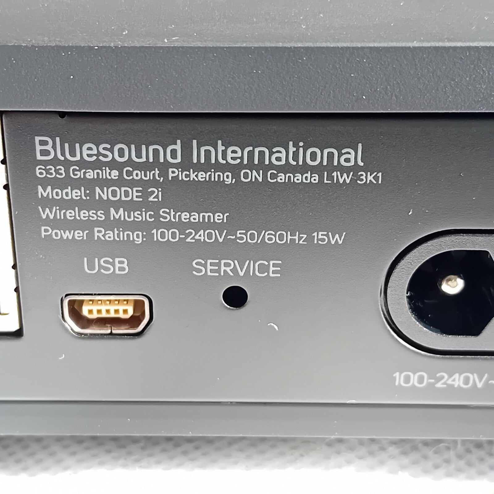 BLUESOUND NODE 2i WIRELESS MEDIA STREAMER
