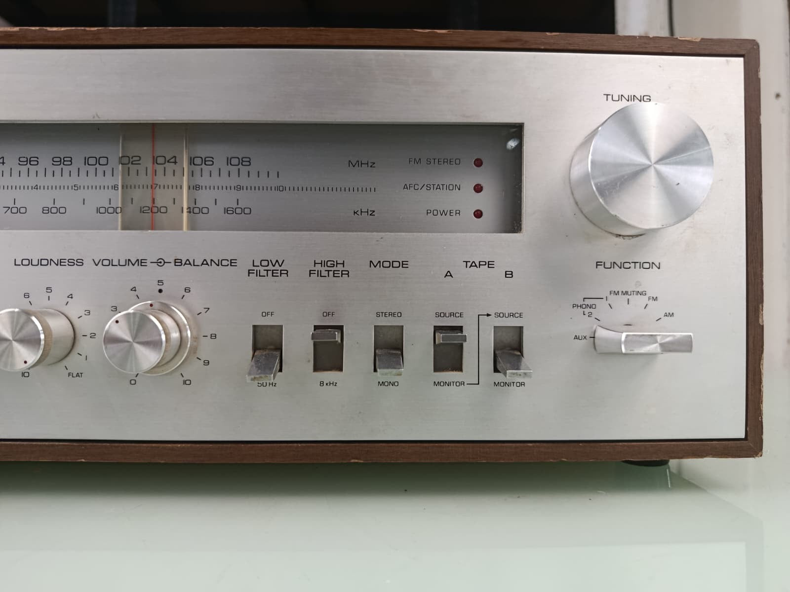 YAMAHA CR 600 NATURAL SOUND STEREO RECEIVER