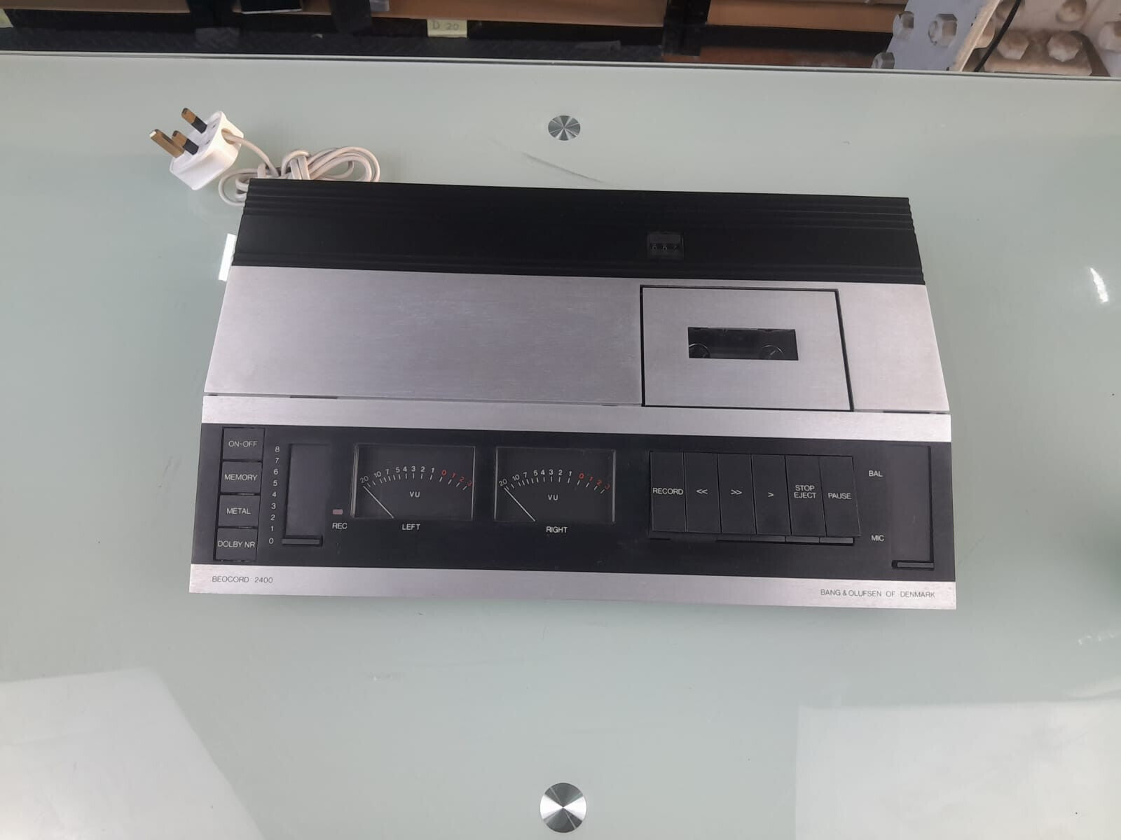 SERVICED BANG & OLUFSEN B&O BEOCORD 2400 CASSETTE DECK