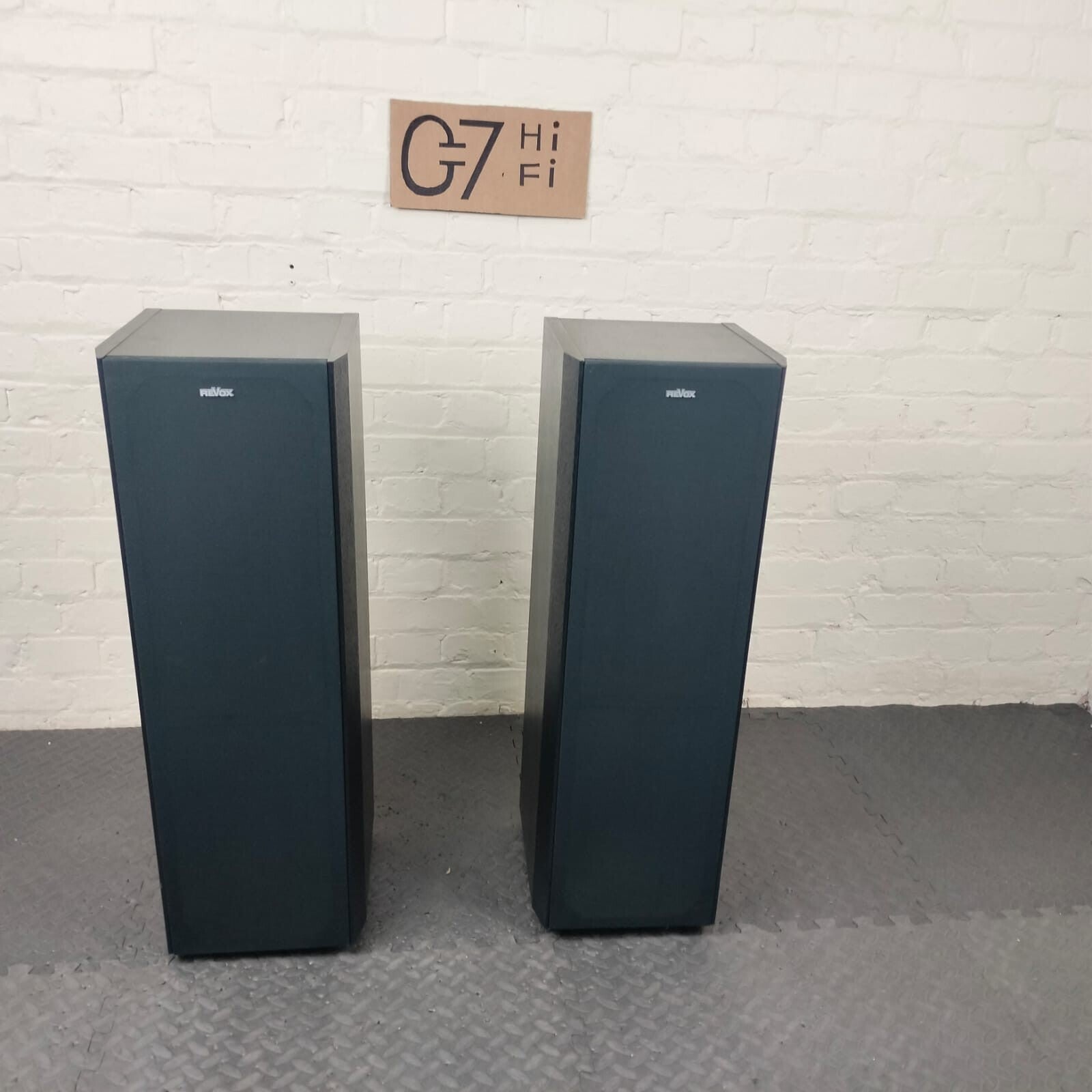 REVOX MK X FLOOR STANDING SPEAKERS