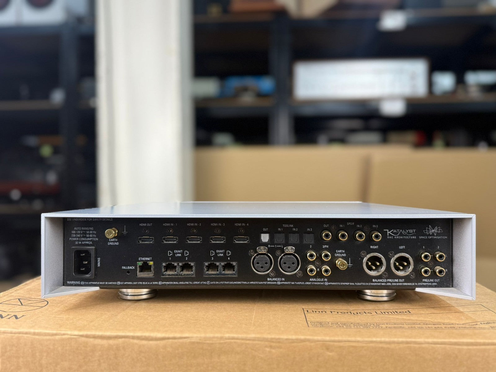 LINN AKURATE DSM/3 S  KATALYST DAC NETWORK DIGITAL MUSIC PLAYER
