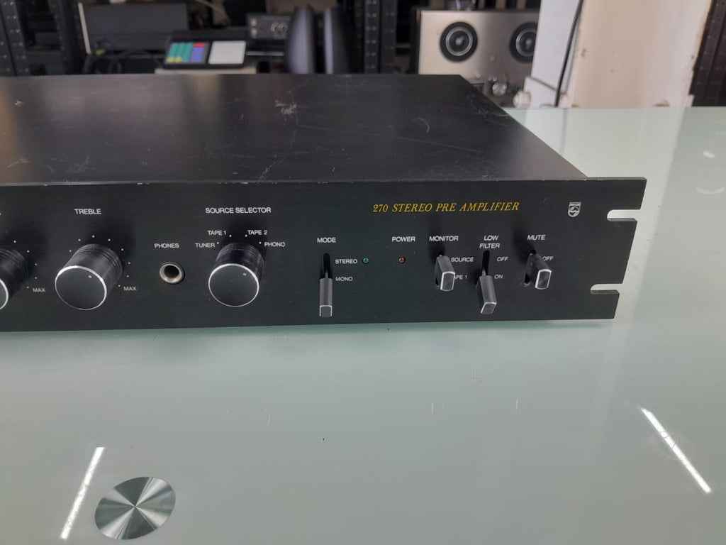 PHILIPS BLACK TULIP 270 STEREO PRE AMPLIFIER