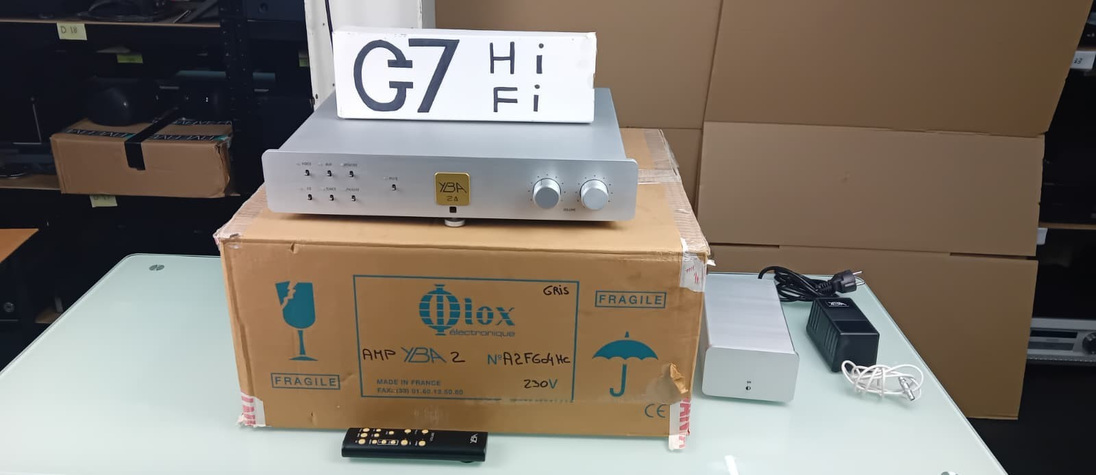 YBA 2 STEREO PRE AMPLIFIER OLOX ELECTRONICS