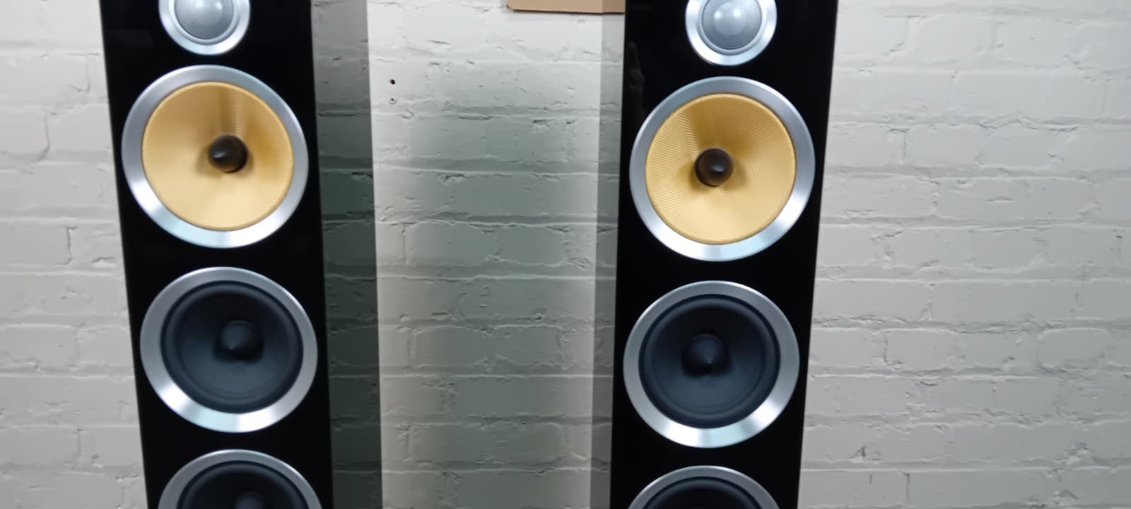 BOWERS & WILKINS B&W CM8 S2 FLOOR STANDING SPEAKERS