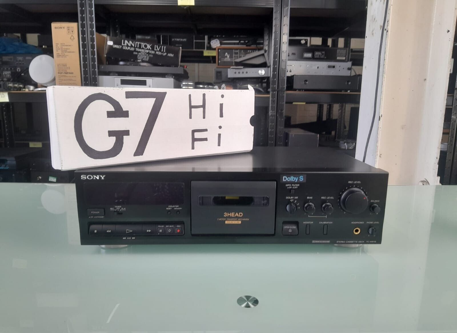SERVICED SONY TC K611S STEREO CASSETTE DECK