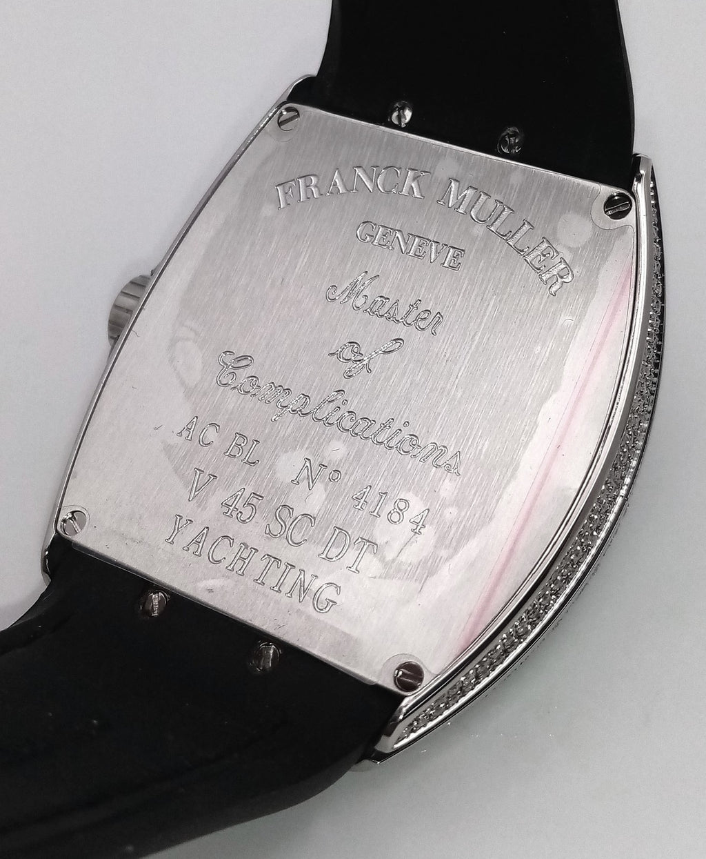 FRANCK MULLER VANGUARD DIAMOND BUSS MASTER COMPLICATIONS V 45 SC DT YACHTING
