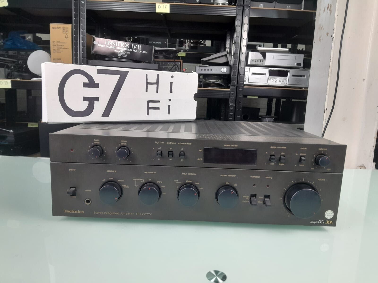 TECHNICS SU 8077K STEREO INTEGRATED AMPLIFIER