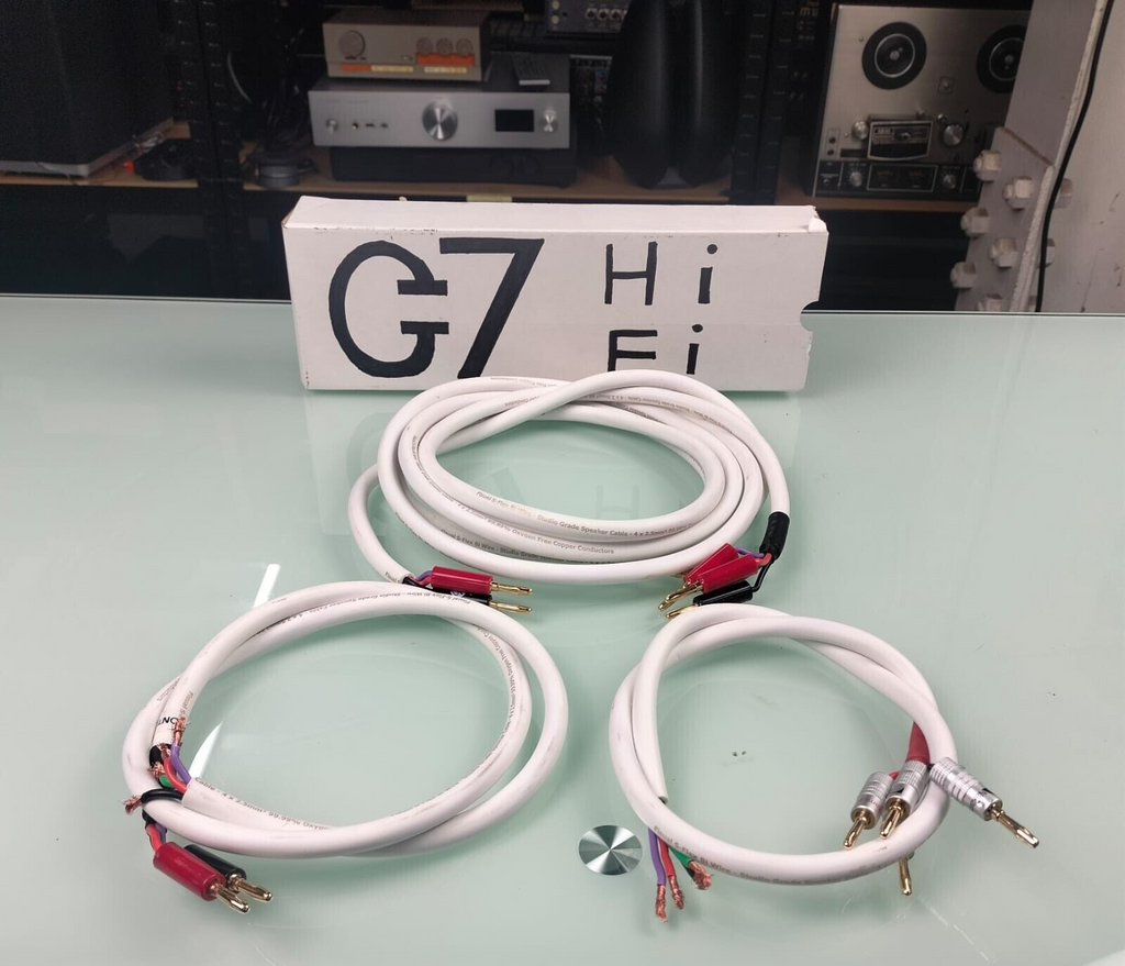 FISUAL S-FLEX BI WIRE STUDIO GRADE SPEAKER CABLES