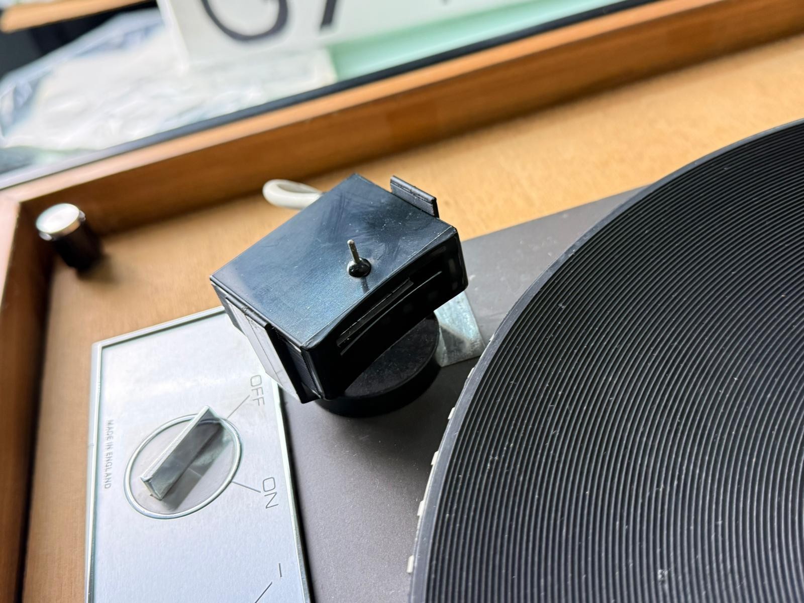 GARRARD 401 TURNTABLE WITH SME 3009 TONEARM AND STANTON 881S CARTRIDGE