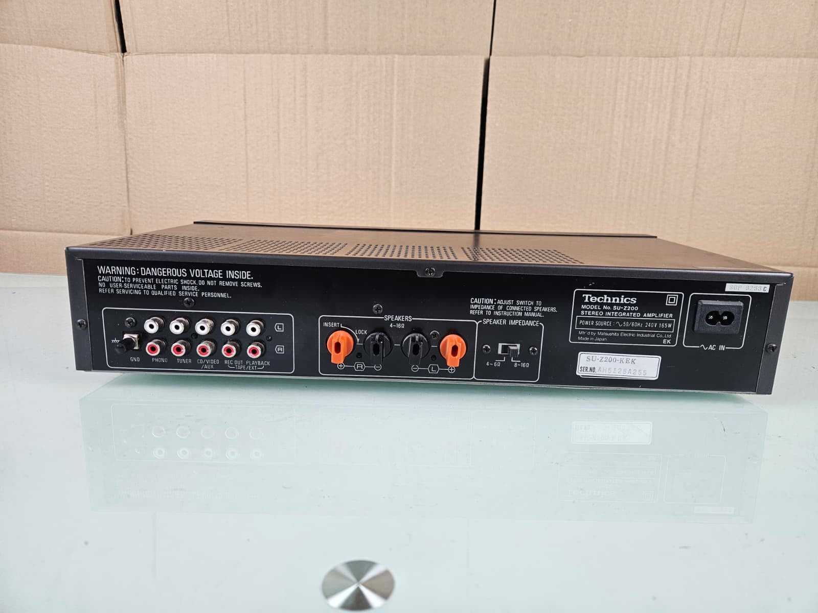 TECHNICS SU Z200 STEREO INTEGRATED AMPLIFIER