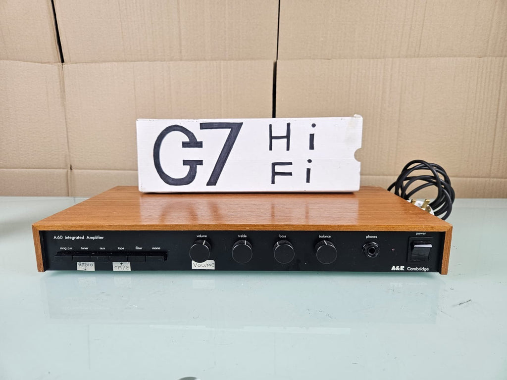 A&R CAMBRIDGE A60 ARCAM STEREO INTEGRATED AMPLIFIER