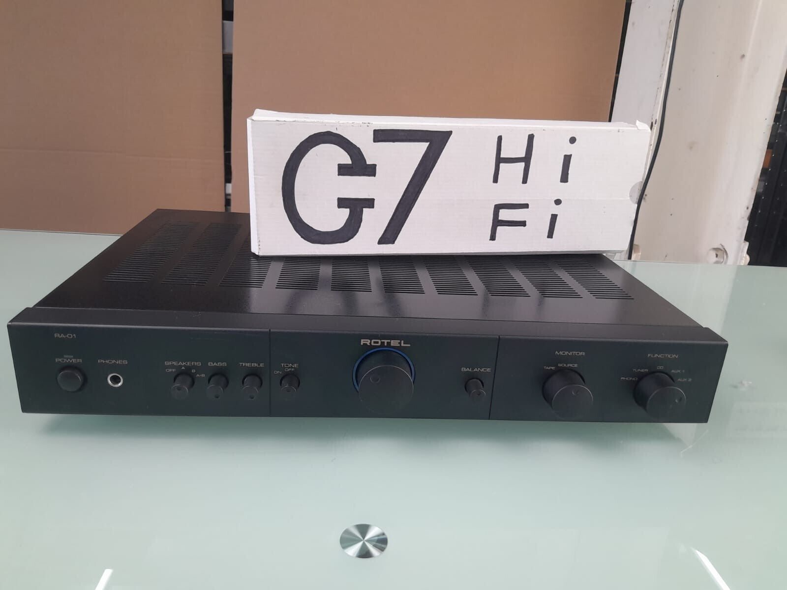 ROTEL RA 01 INTEGRATED AMPLIFIER