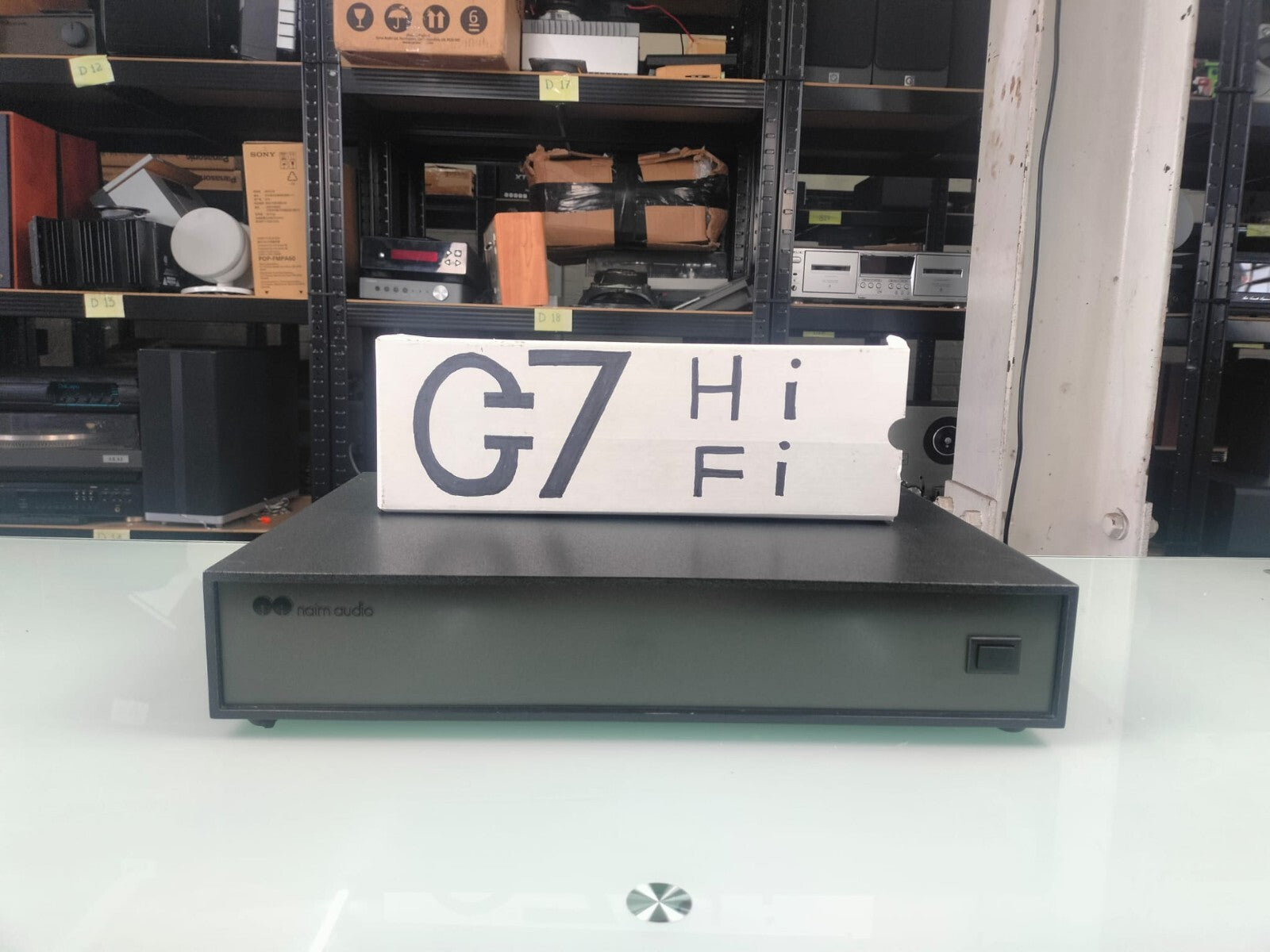NAIM AUDIO NAP 180 POWER AMPLIFIER OLIVE AMP