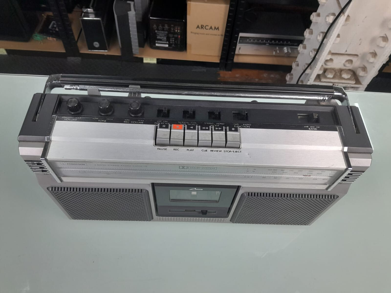 FERGUSON 3T13 3 BAND STEREO RADIO CASSETTE