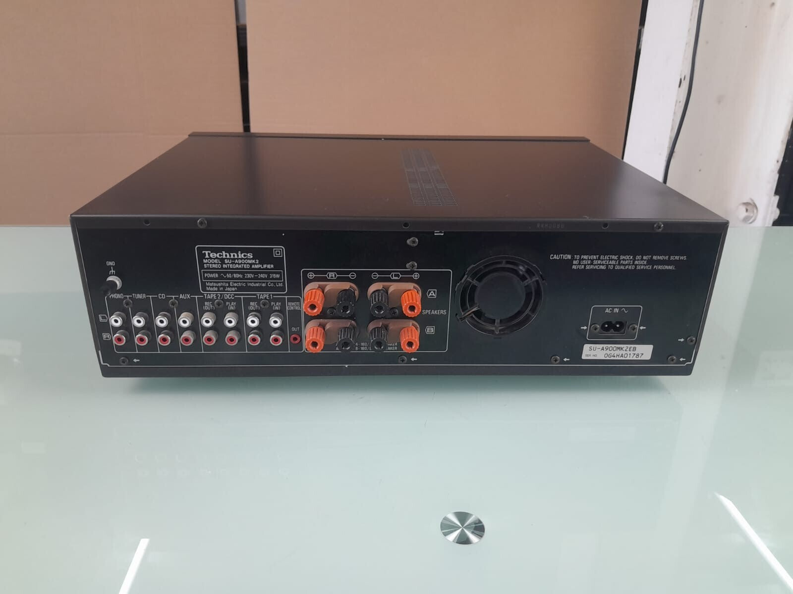 TECHNICS SU A900MK2 STEREO INTEGRATED AMPLIFIER