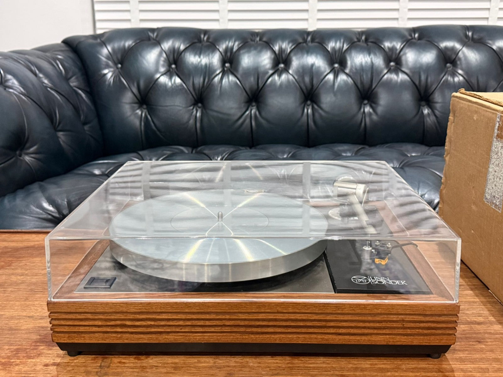 SERVICED MODIFIED LINN SONDEK LP12 TURNTABLE ITTOK LVII TONEARM ORIGINAL BOX