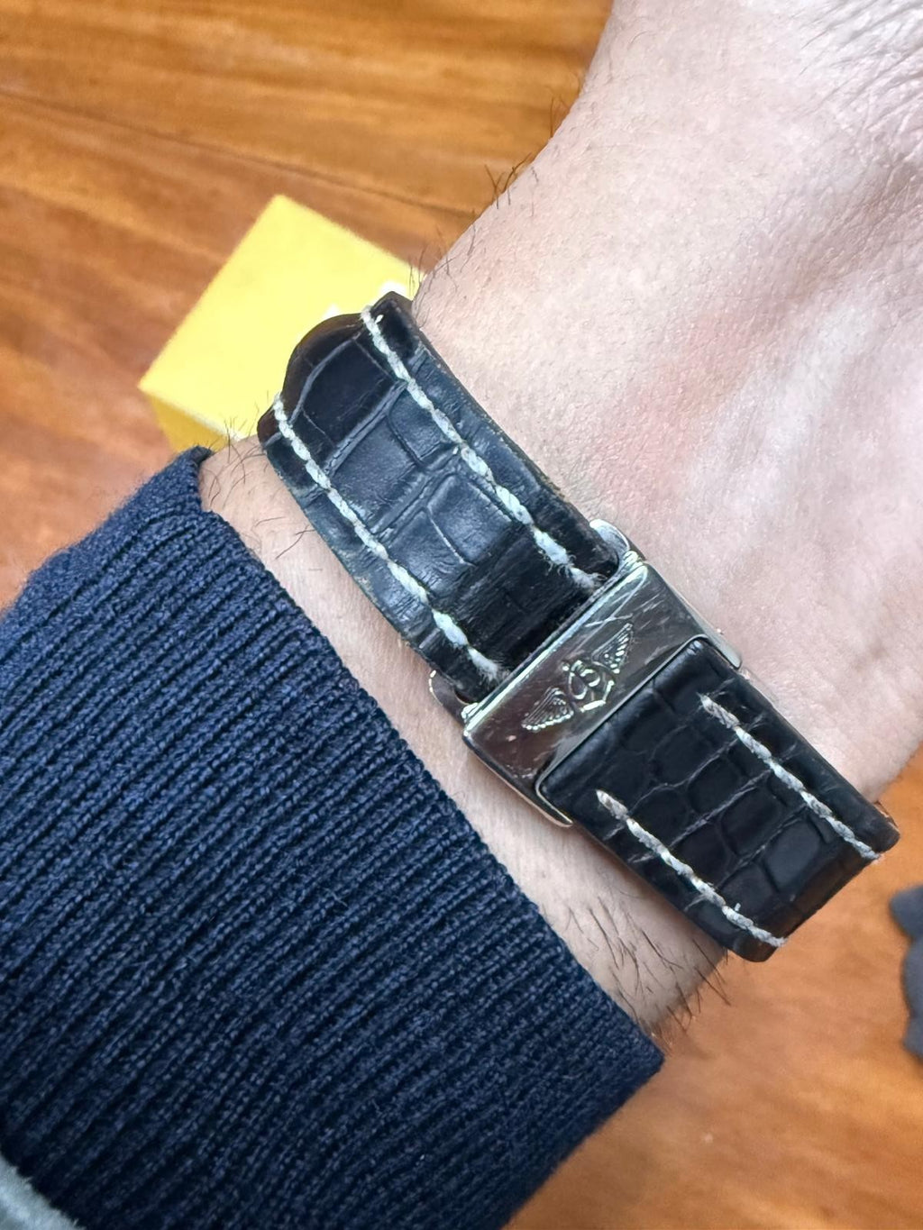 SERVICED! BREITLING 1884 CHRONO COCKPIT A13357 WATCH WITH BOX AND PAPERS