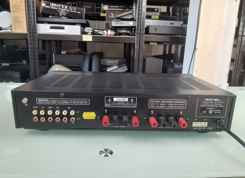 ROTEL RA 931 STEREO INTEGRATED AMPLIFIER