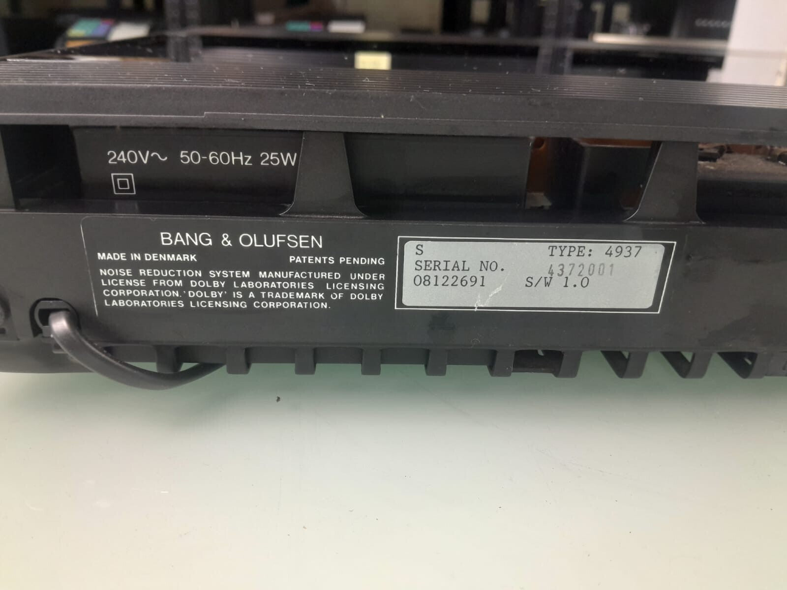 B&O BANG & OLUFSEN BEOCORD 6500 CASSETTE TAPE DECK