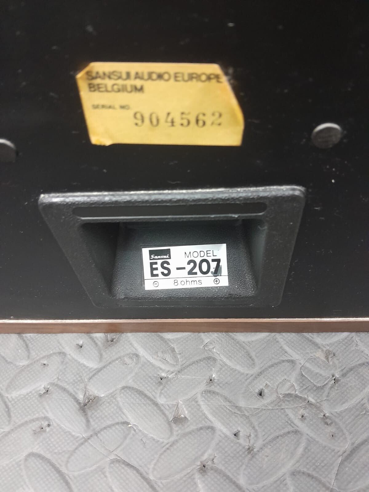 SANSUI ES 207 SPEAKERS