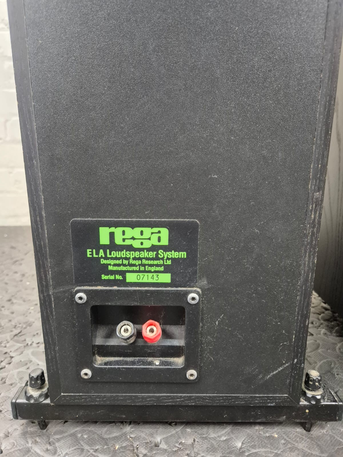 REGA ELA SPEAKERS