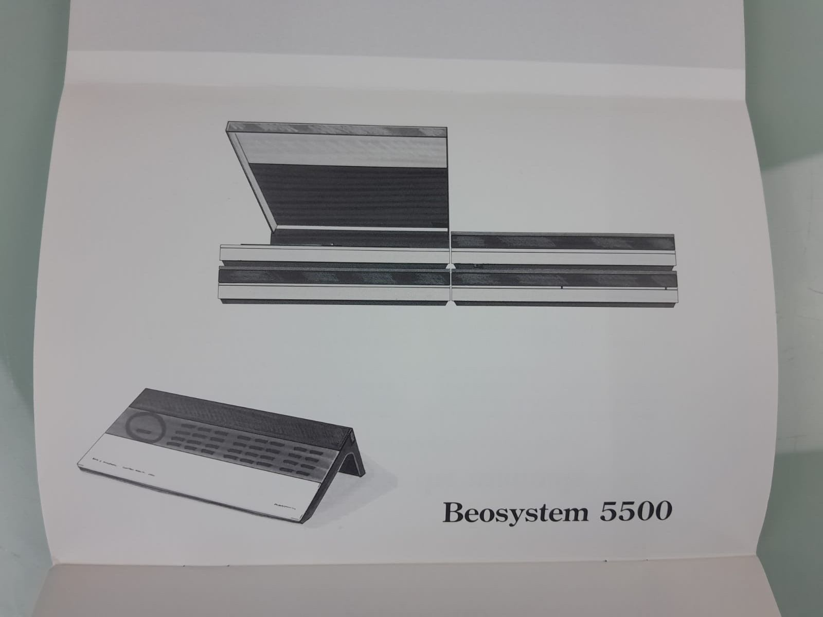 BANG & OLUFSEN B&O BEOGRAM CD 5500 OWNER'S MANUAL