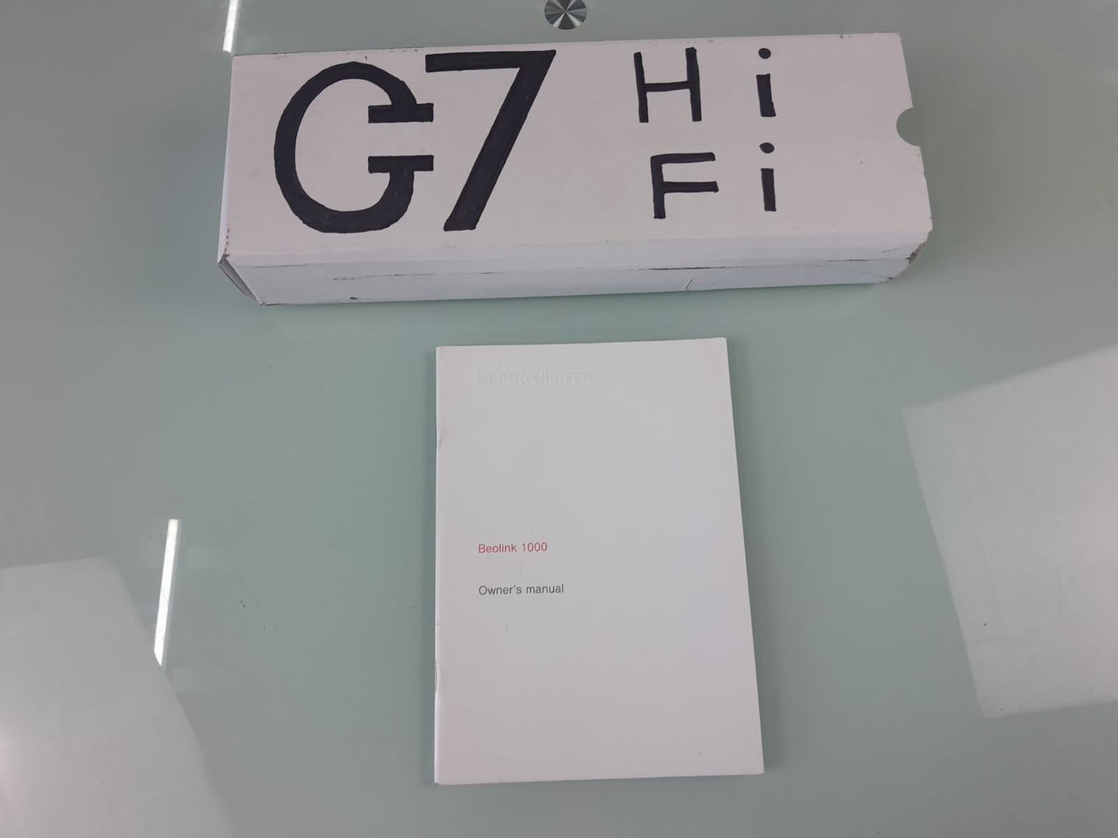 BANG & OLUFSEN B&O BEOLINK 1000 REMOTE CONTROL OWNER'S MANUAL #002