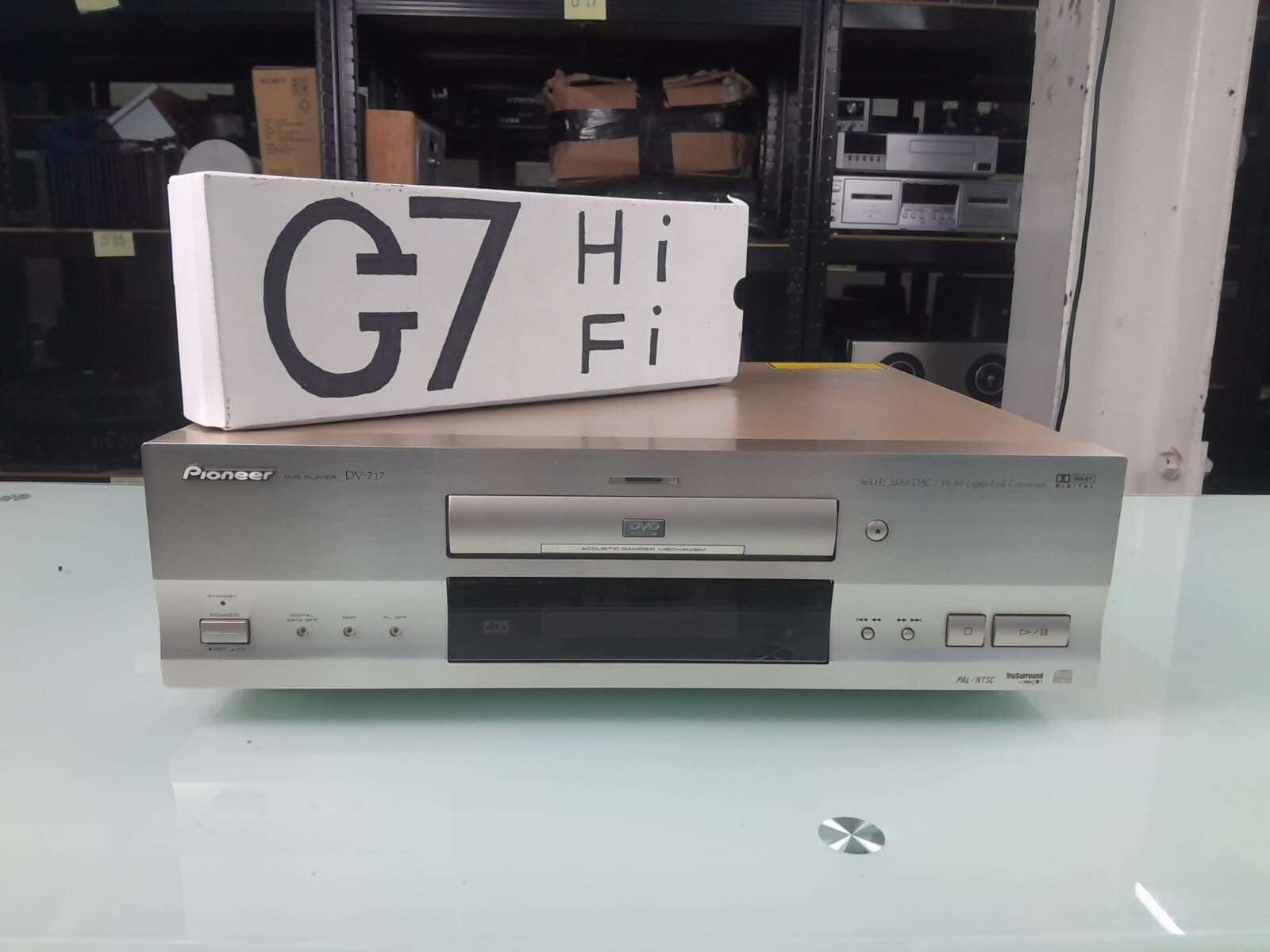 PIONEER DV 717 DVD PLAYER