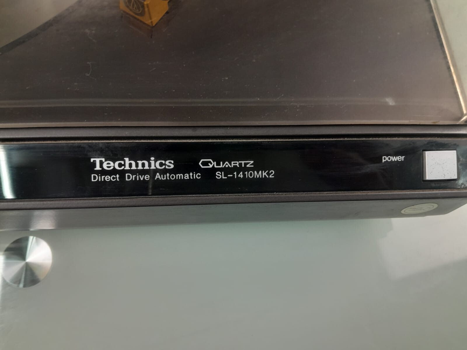TECHNICS SL 1410 MK2 AUDIO TECHNICA QUARTZ DIRECT DRIVE AUTOMATIC TURNTABLE