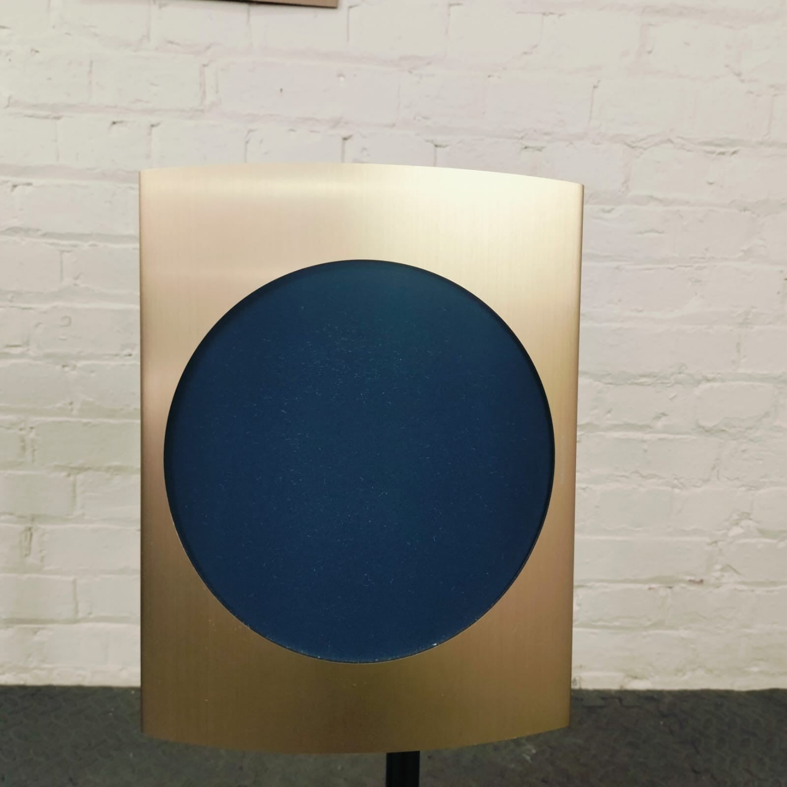 BANG & OLUFSEN BEOLAB 17 BRASS TONE WITH STANDS B&O SPEAKERS
