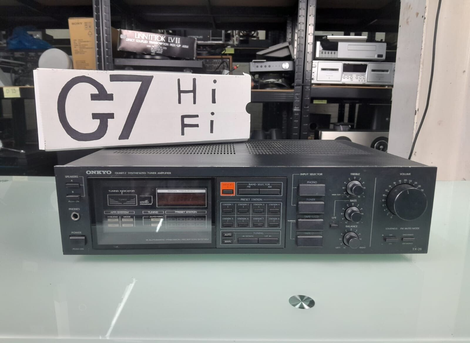 ONKYO TX 26 QUARTZ SYNTHESIZED TUNER AMPLIFIER
