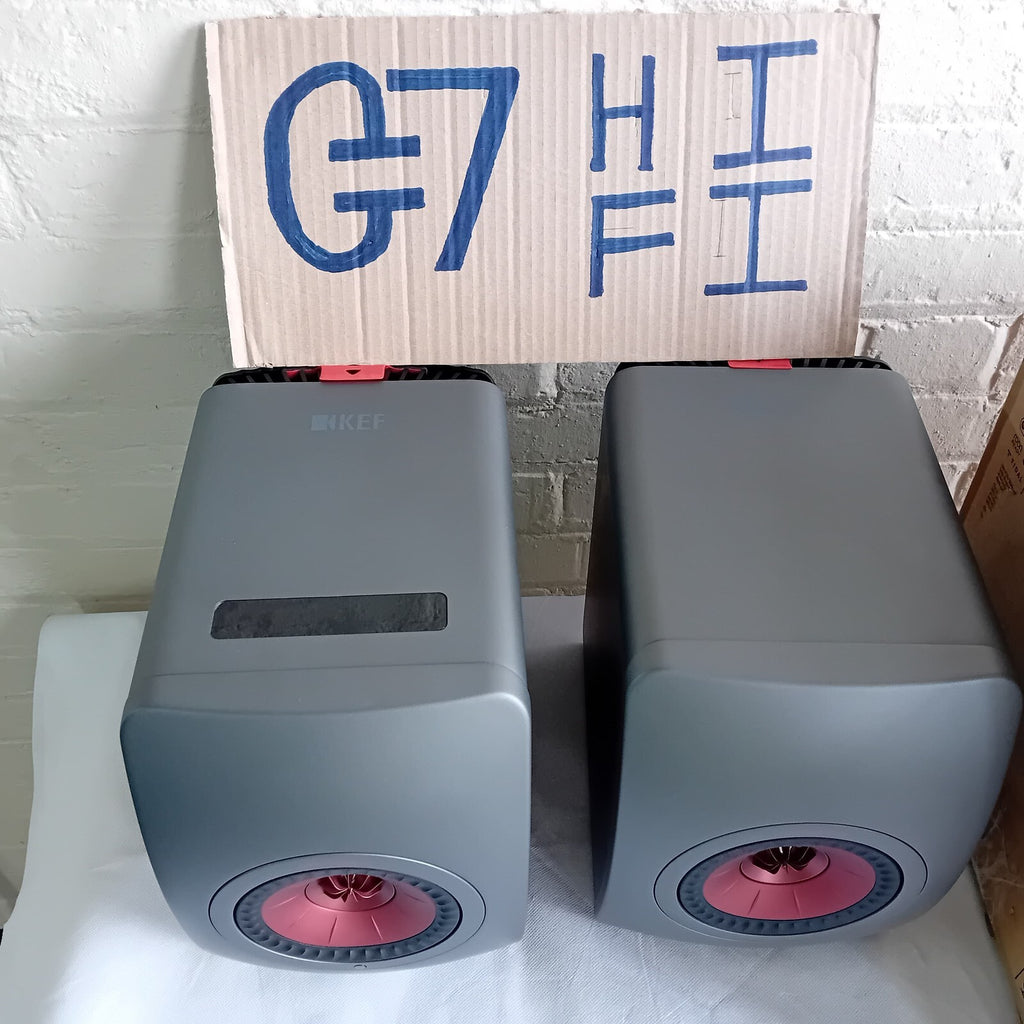 KEF LS50 WIRELESS II TITANIUM GREY SPEAKERS