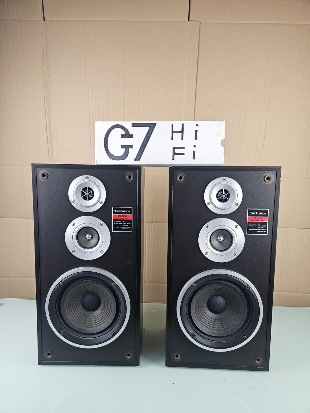 TECHNICS SB 3430 SPEAKERS