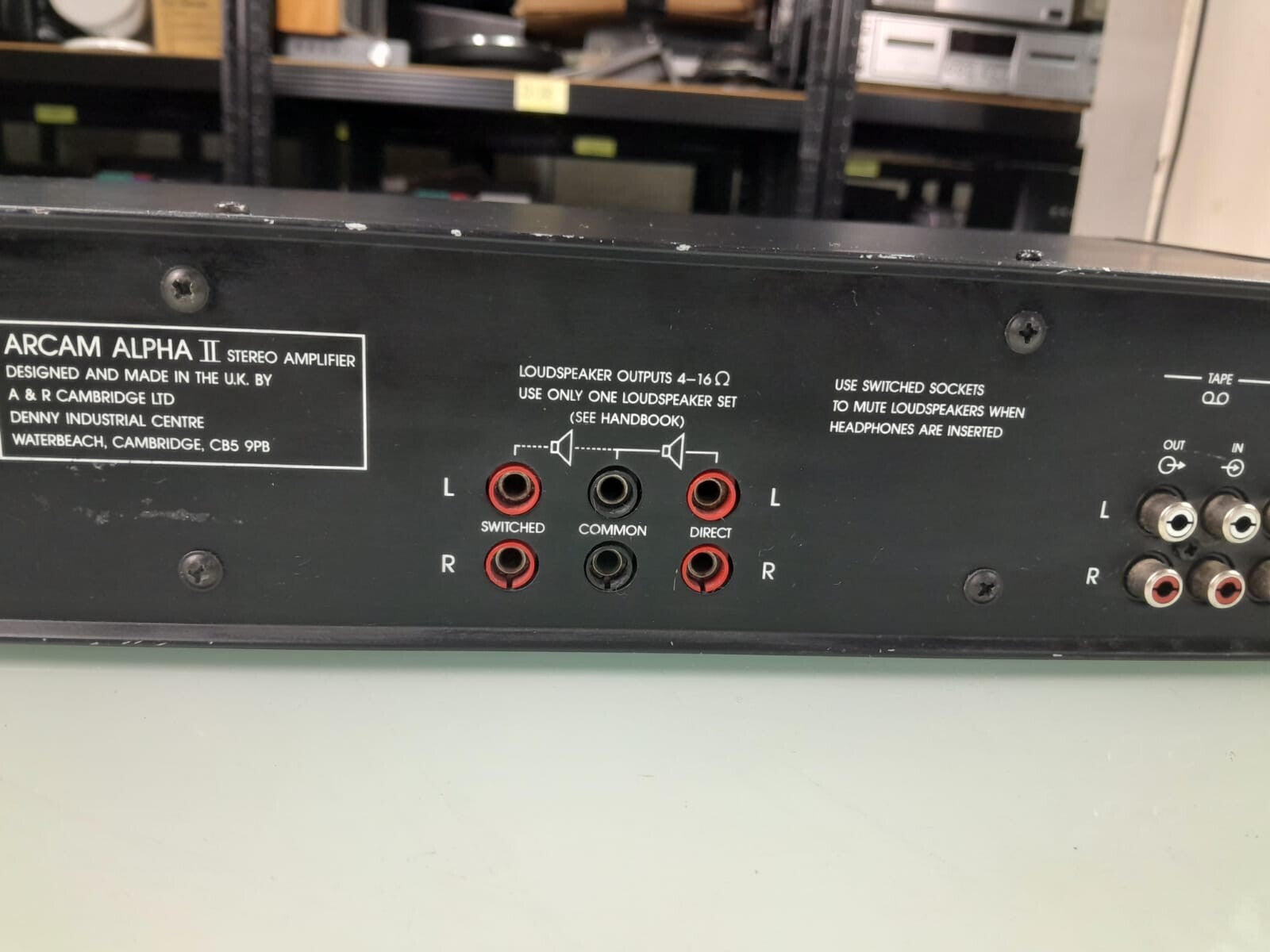 ARCAM ALPHA II INTEGRATED STEREO AMPLIFIER