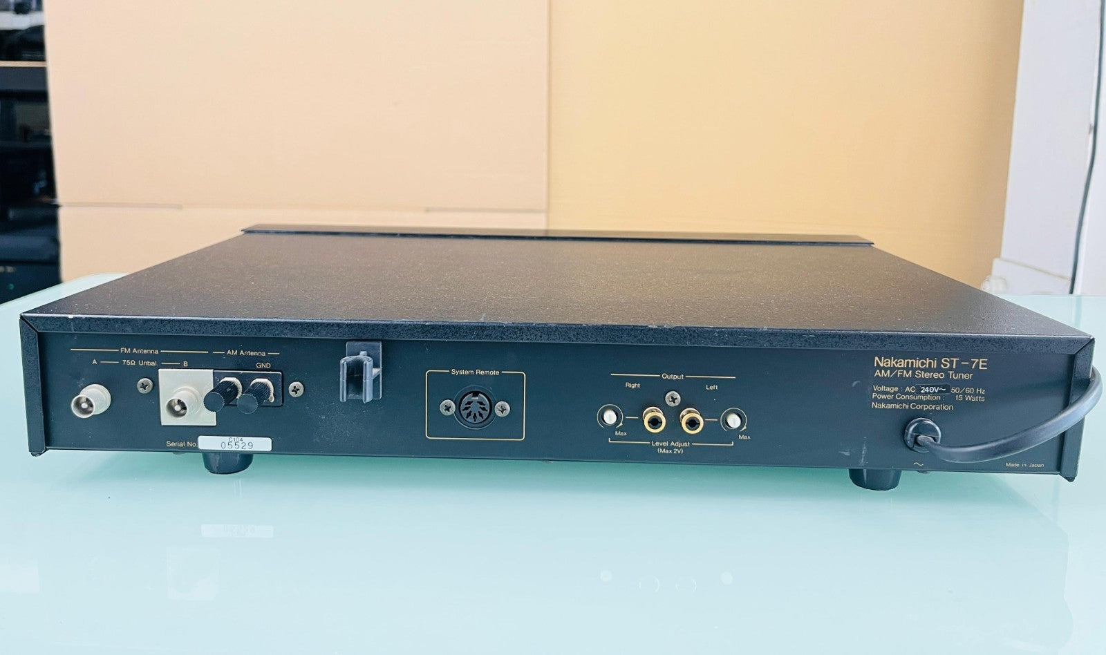 NAKAMICHI ST 7E AM/FM STEREO TUNER