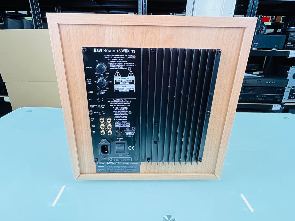 B&W BOWERS & WILKINS ASW675 SUBWOOFER