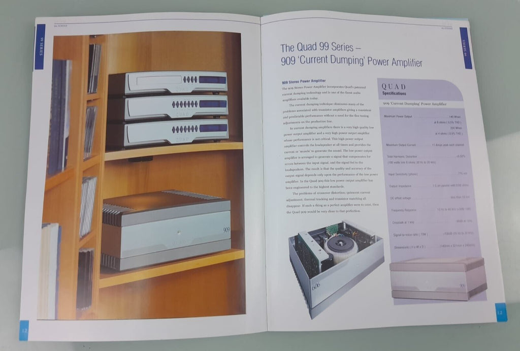 QUAD REVIEW REPRINTS & PRODUCT BROCHURE SUMMER / AUTUMN 2003 BOOK MAGAZINE