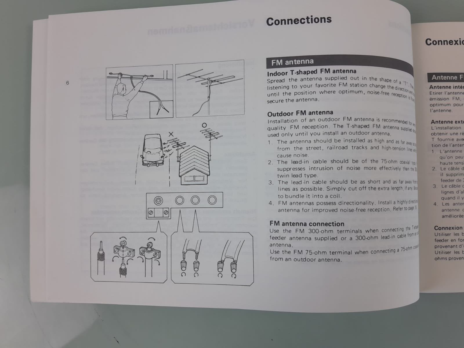 SANSUI TU 417 AM/FM STEREO TUNER OPERATING INSTRUCTIONS
