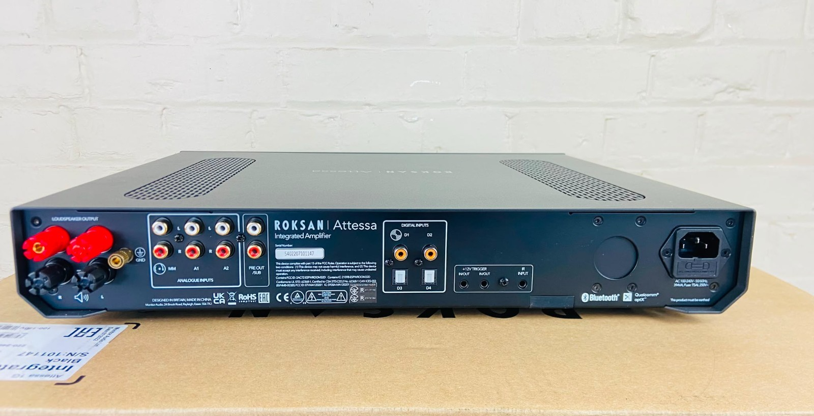 BRAND NEW ROKSAN ATTESSA INTEGRATED AMPLIFIER