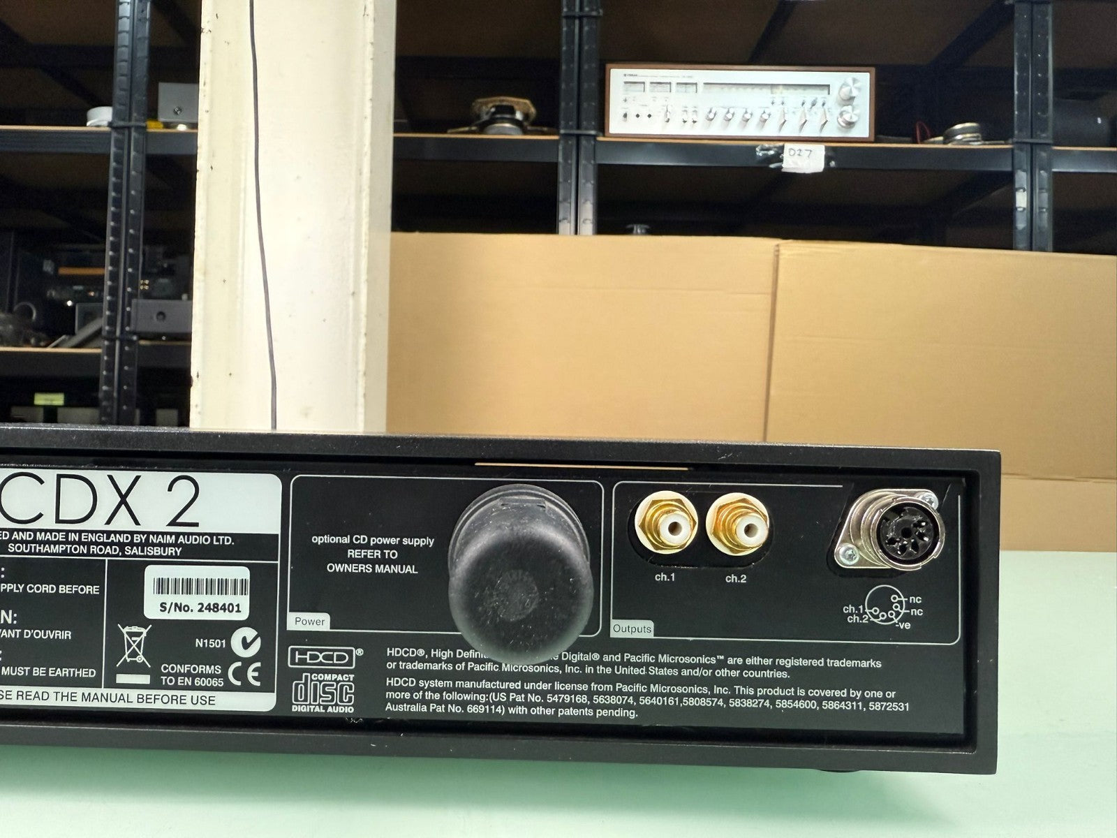 NAIM CDX 2 CD PLAYER