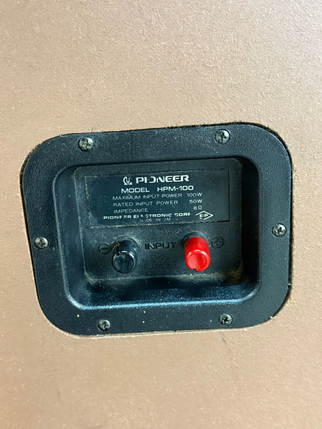 PIONEER HPM 100 SPEAKERS