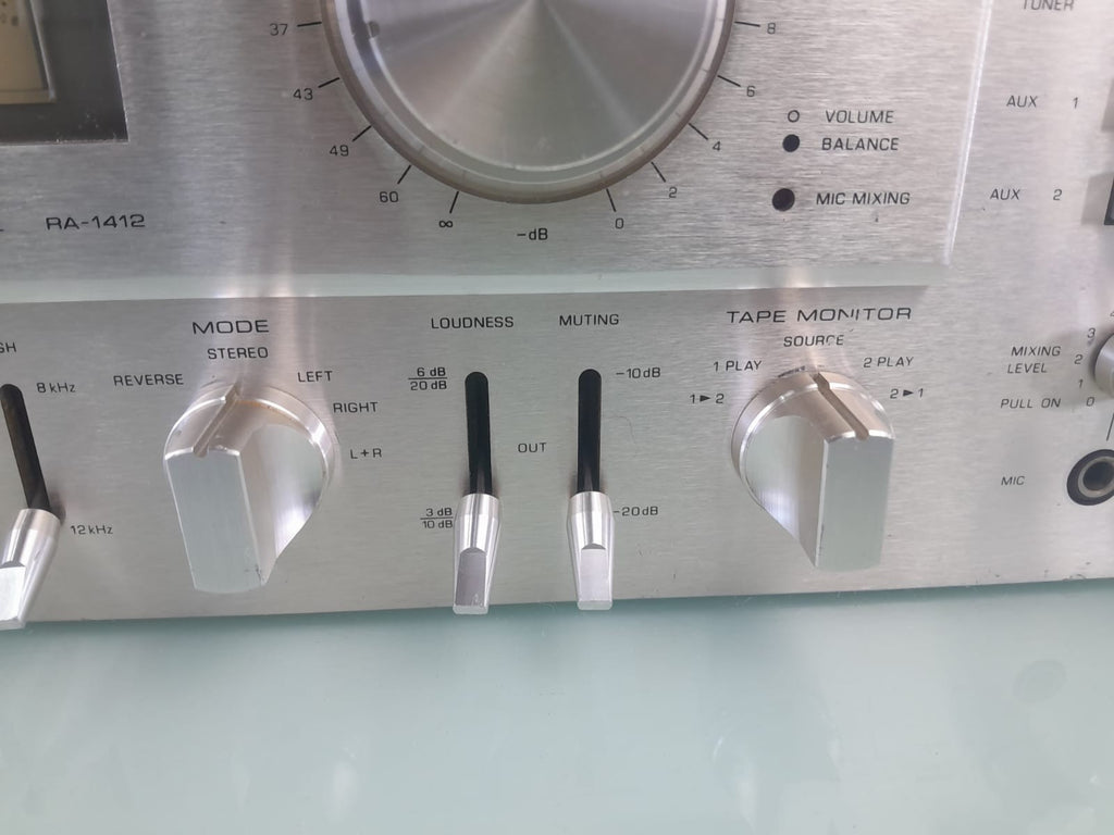 SERVICED ROTEL RA 1412 INTEGRATED AMPLIFIER