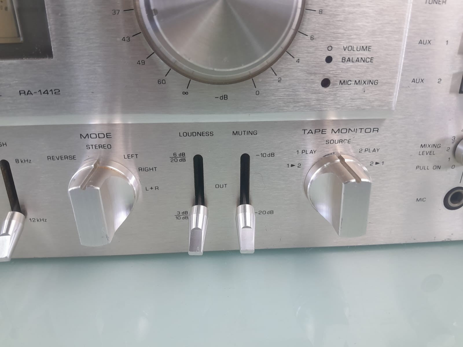 SERVICED ROTEL RA 1412 INTEGRATED AMPLIFIER