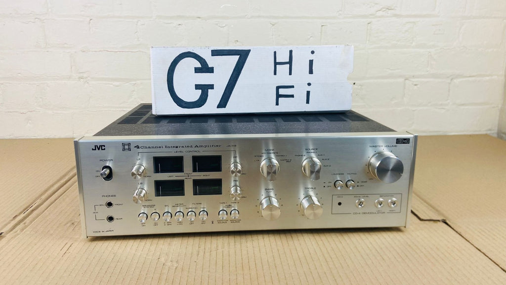 JVC JA X9 8 CHANNEL INTEGRATED AMPLIFIER