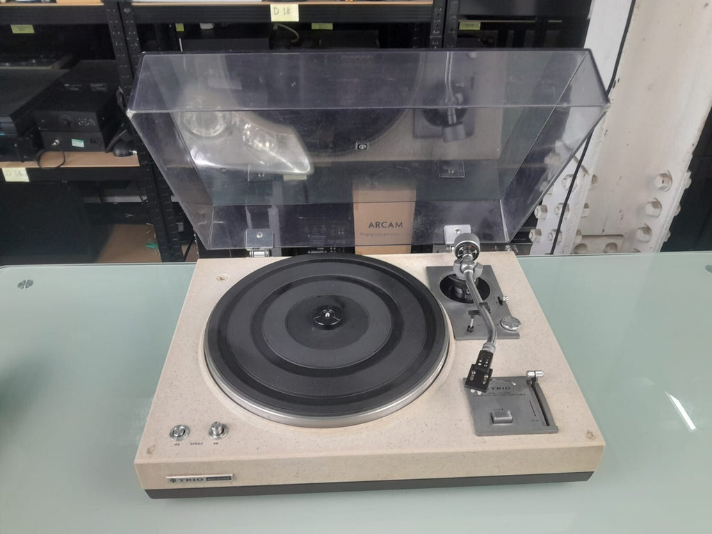 TRIO KD 2055 AUTOMATIC RETURN BELT DRIVE TURNTABLE