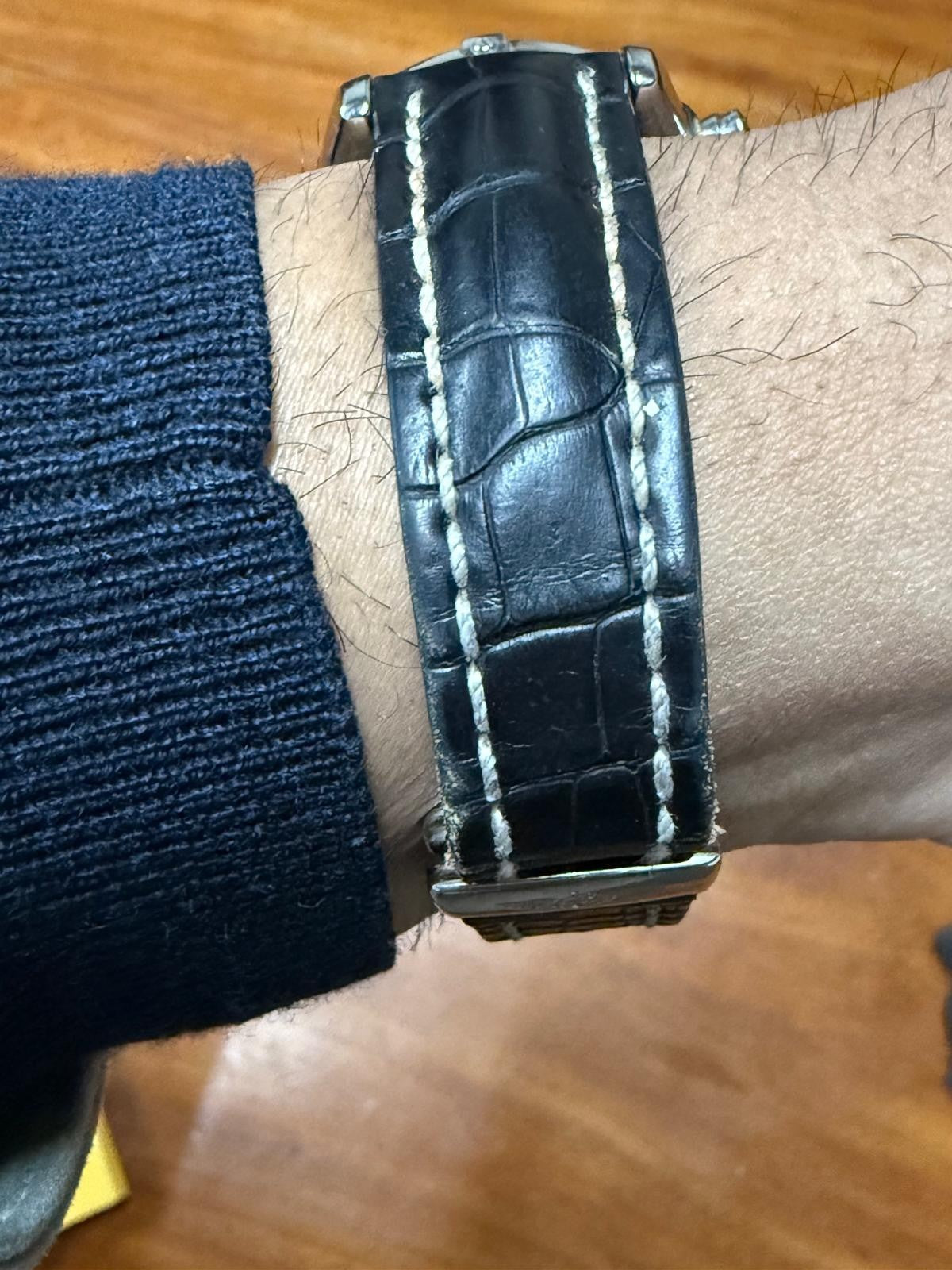SERVICED! BREITLING 1884 CHRONO COCKPIT A13357 WATCH WITH BOX AND PAPERS