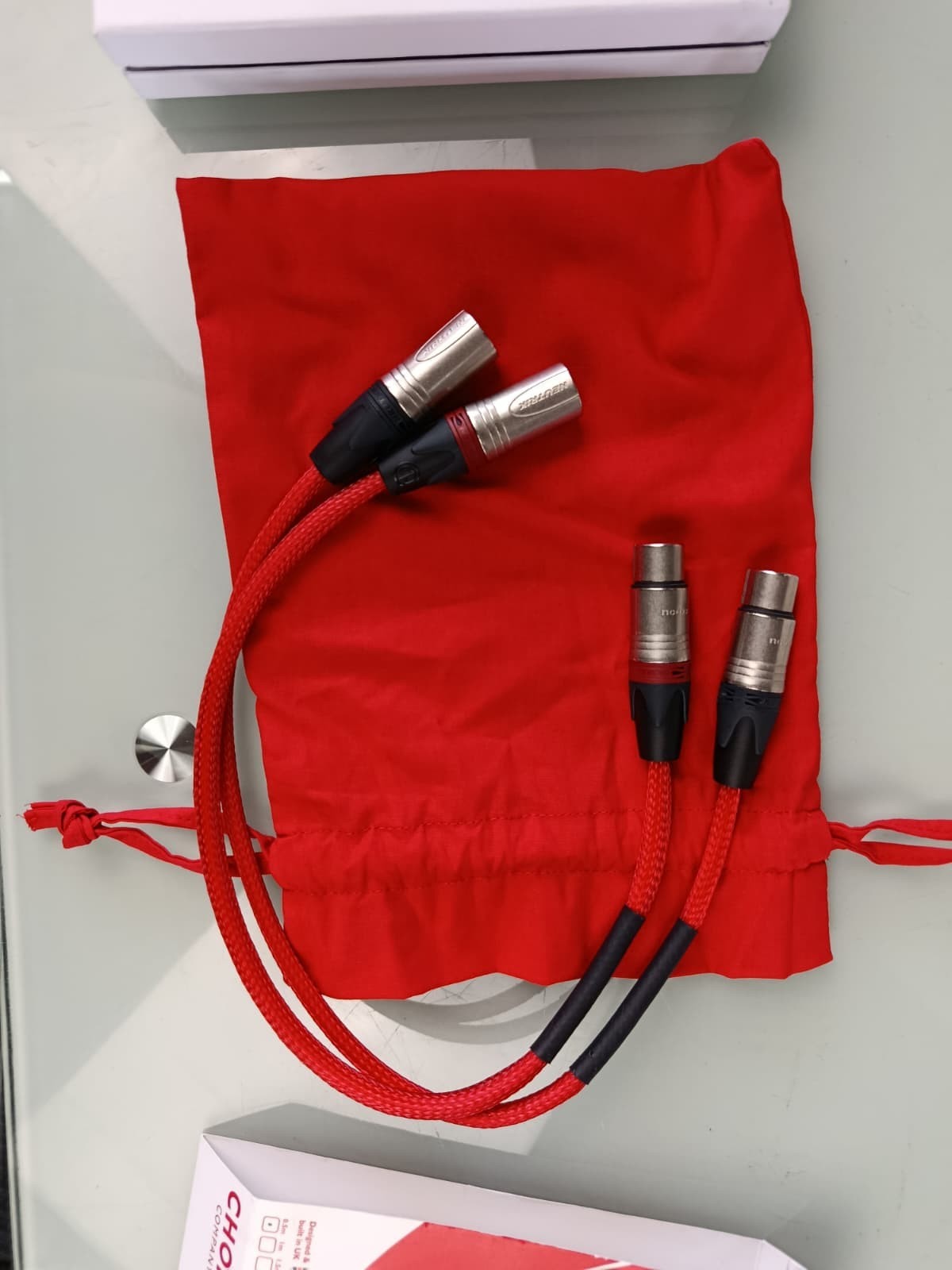 CHORD COMPANY SHAWLINE X ARAY HIGH PERFORMANCE ANALOGUE XLR AUDIO INTERCONNECT